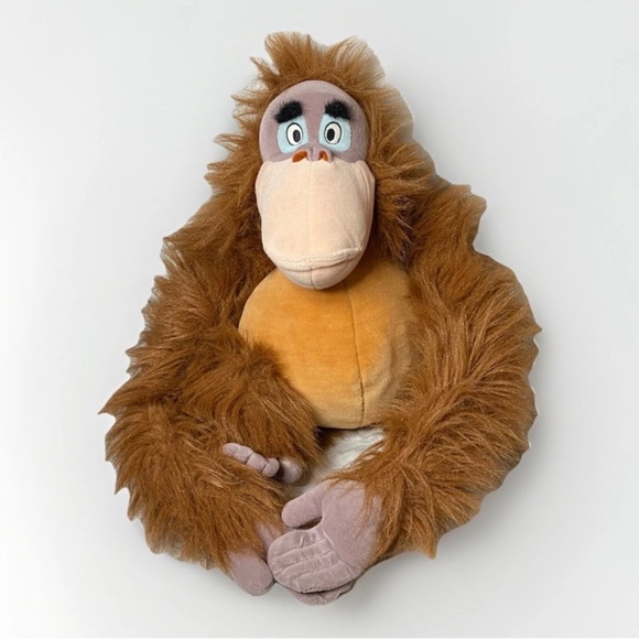 DISNEY STORE 18" Plush KING LOUIE Ape JUNGLE BOOK Large Big Clasping Hands Plush - Picture 1 of 8